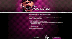 Desktop Screenshot of fetichline.com